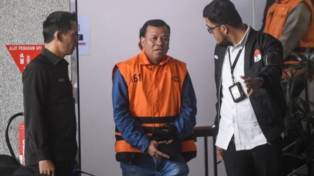 Suhardiman Amby Jadi Bupati Kuansing ke-7 yang Kena OTT KPK