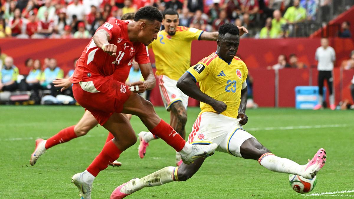 Suíça x Colômbia AO VIVO, oitavas de final da Copa do Mundo FIFA 2026: atualizações SUI x COL; Lucumi acerta a trave na prorrogação