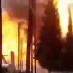 Tanque de gás explode em incêndio perto de quartel do exército no Líbano