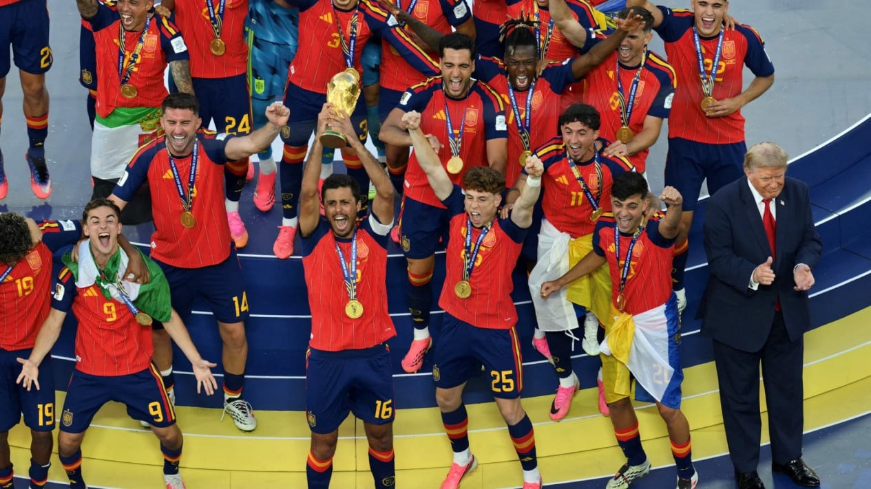Timnas Espanhol Singkirkan Donald Trump dari Foto Perayaan Juara Piala Dunia 2026
