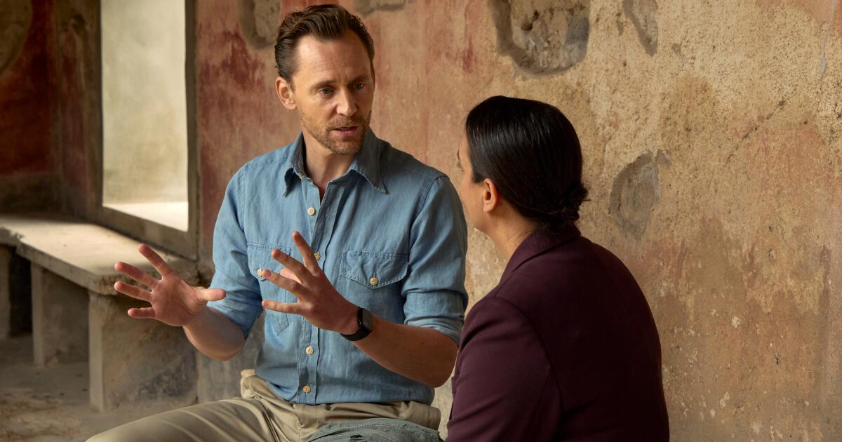 Tom Hiddleston chama 'Pompeia: Fora do Tempo' de uma 'confluência extraordinária de minhas paixões'