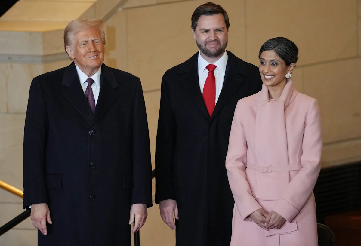 Trump compartilha foto do ‘menino perfeito’ de JD e Usha Vance