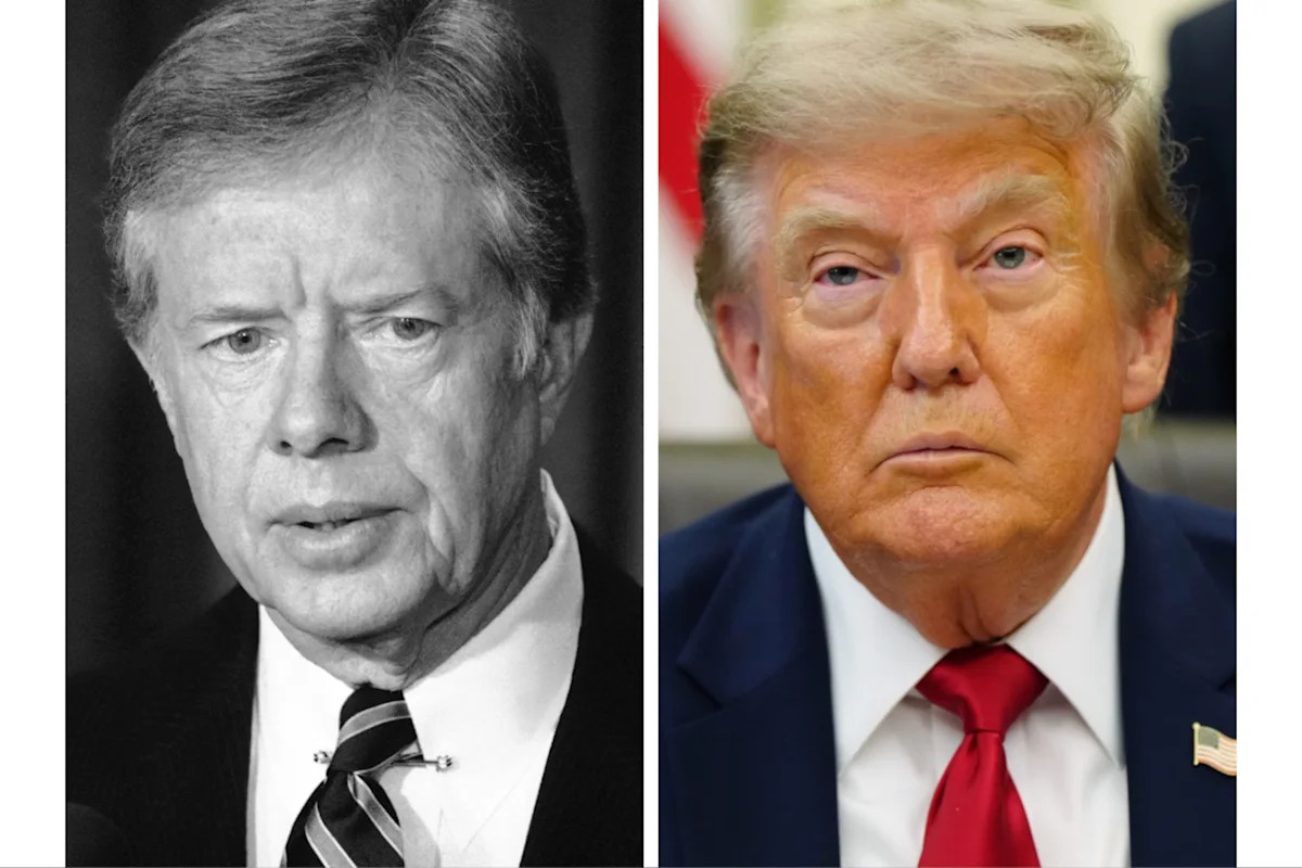 Trump muda seu tom sobre Jimmy Carter enquanto luta contra o Irã, a inflação e seu próprio legado