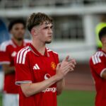 Tyler Fletcher já está vendo os benefícios de sua experiência na Copa do Mundo na tela de 41 toques do Man Utd
