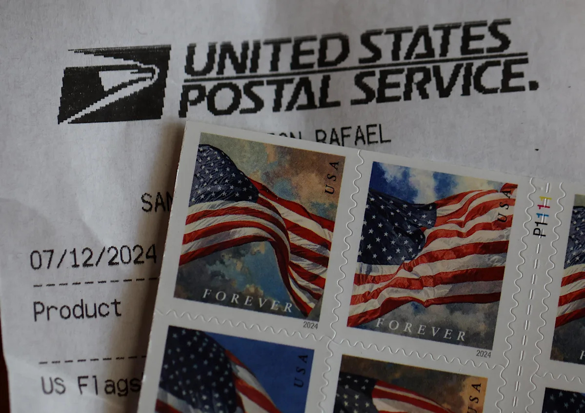 USPS aumenta o preço de um selo Forever a partir de domingo