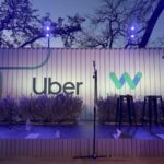 Lucid robotaxi with Lucid/Nuro/Uber branding