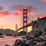 Visitando os EUA? Aqui estão alguns dos melhores pontos de observação do pôr do sol de São Francisco
