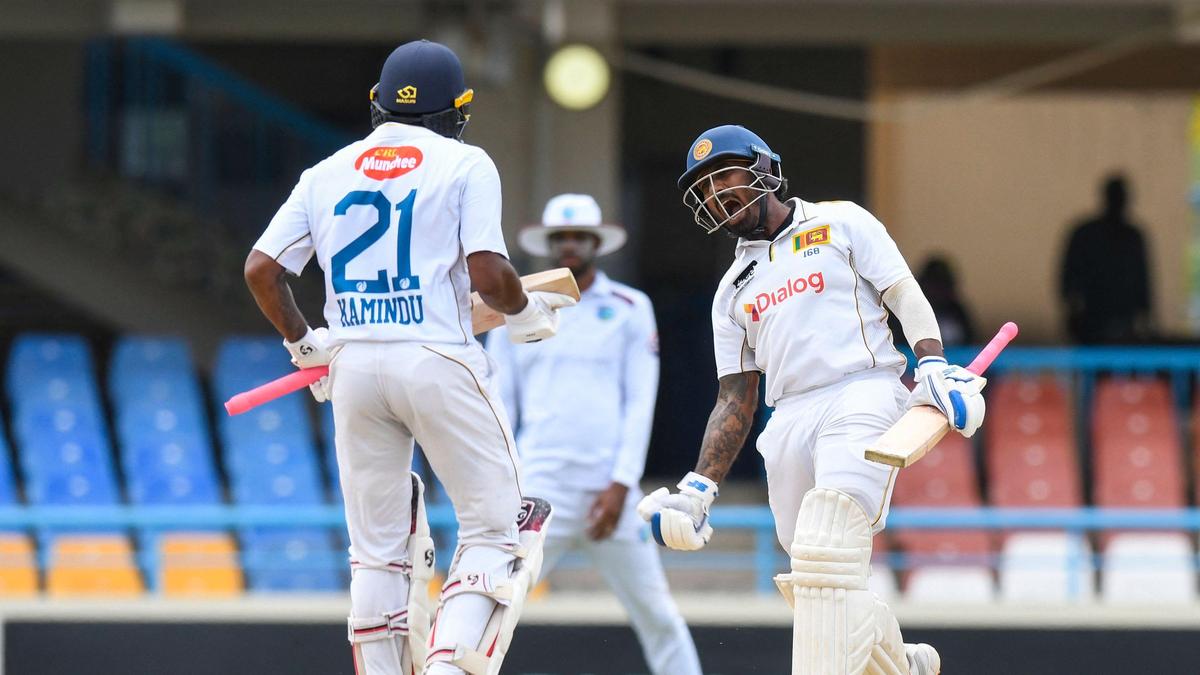 WI vs SL, 2º teste: Udara atinge 188 enquanto Sri Lanka alcança 338-5 contra as Índias Ocidentais no dia 1