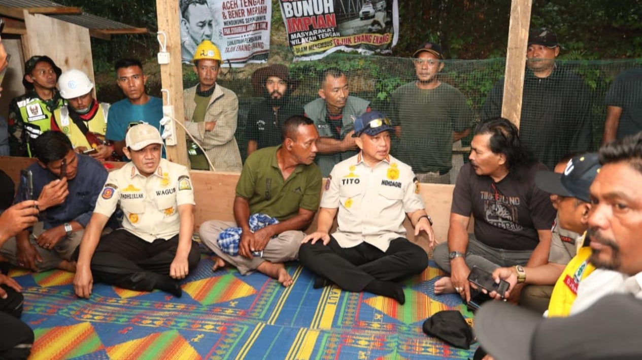 Warga Bener Meriah Apresiasi Rencana Pemerintah Perkuat Konstruksi Jembatan Enang-Enang