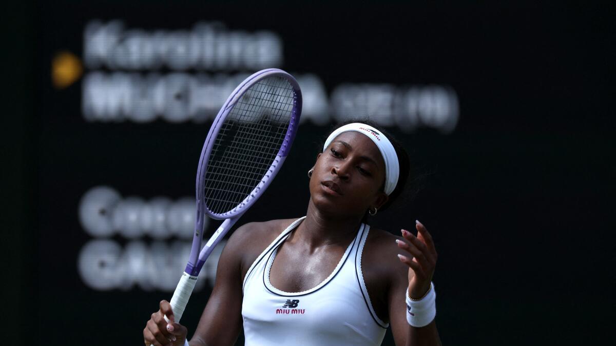 Wimbledon 2026: Gauff espera mensagens de ódio após derrota na semifinal
