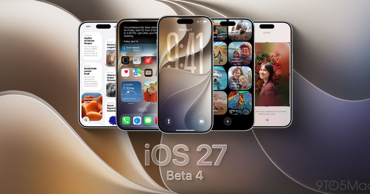 iOS 27 beta 4