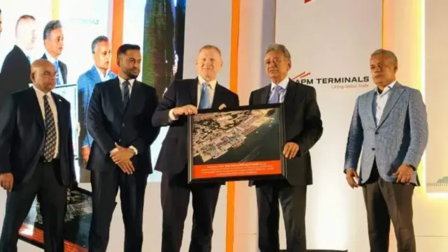 Laldia Container Terminal construction