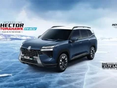 MG Hector Tomahawk PHEV Launched at Rs 25.70 Lakh in India MG Hector Tomahawk PHEV