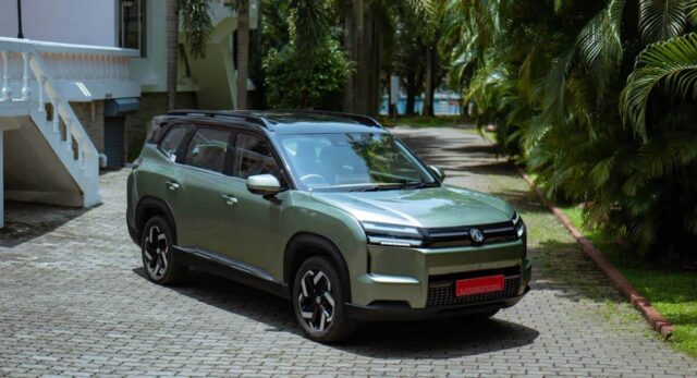 MG Hector Tomahawk EV Driven In Kochi MG Hector Tomahawk EV Design