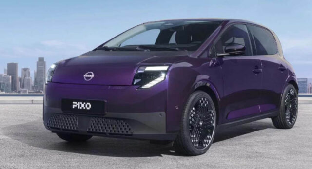 Nissan Pixo Design Nissan Pixo Electric Car