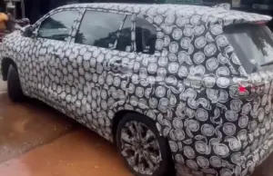 Toyota Innova Hycross Facelift Spotted Testing, Expected in 2027 Toyota Innova Hycross Facelift