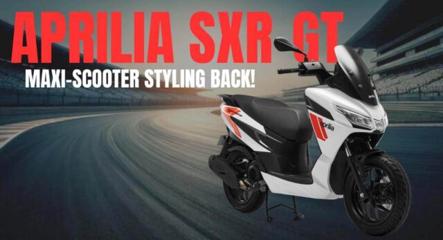 Aprilia SXR-GT Scooters