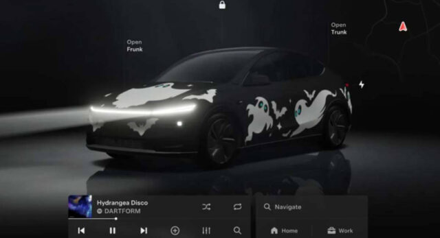 Tesla Model Y Ghost Theme Avata